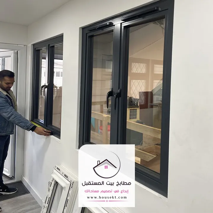 المنيوم شباك في الرياض